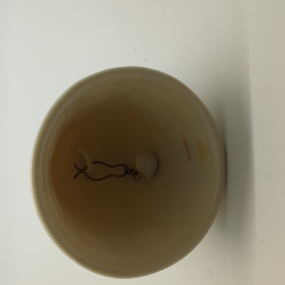 Vintage Lenox Bell Porcelain White Gold Handcrafted Bell Snowflakes - Picture 2 of 2